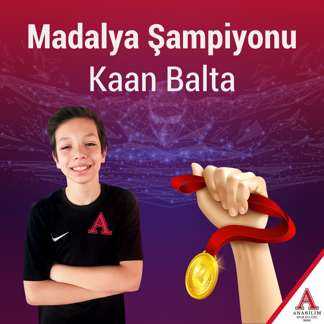 Madalya Şampiyonu Kaan Balta