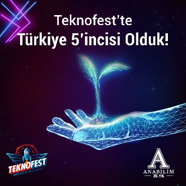 Teknofest'te Türkiye 5'incisi Olduk!