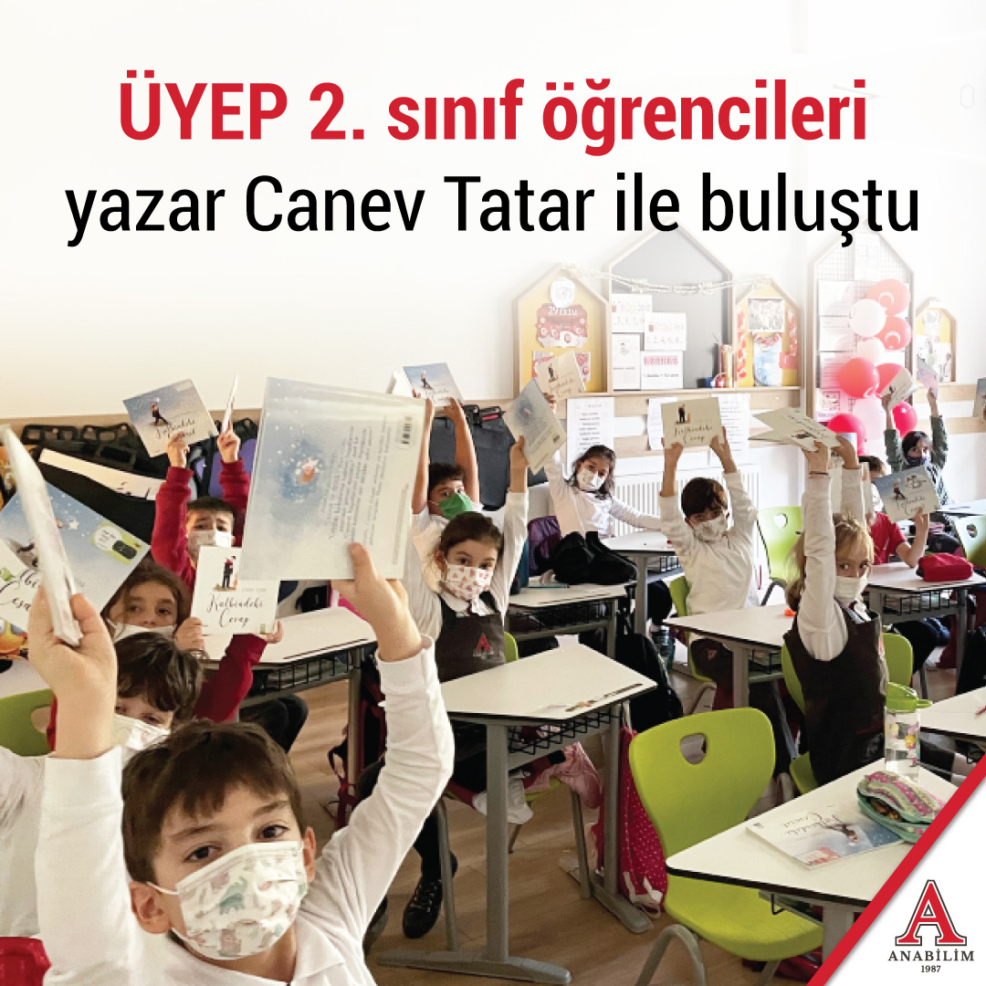 ÜYEP 2. sınıf öğrencileri  Yazar Canev Tatar ile buluştu